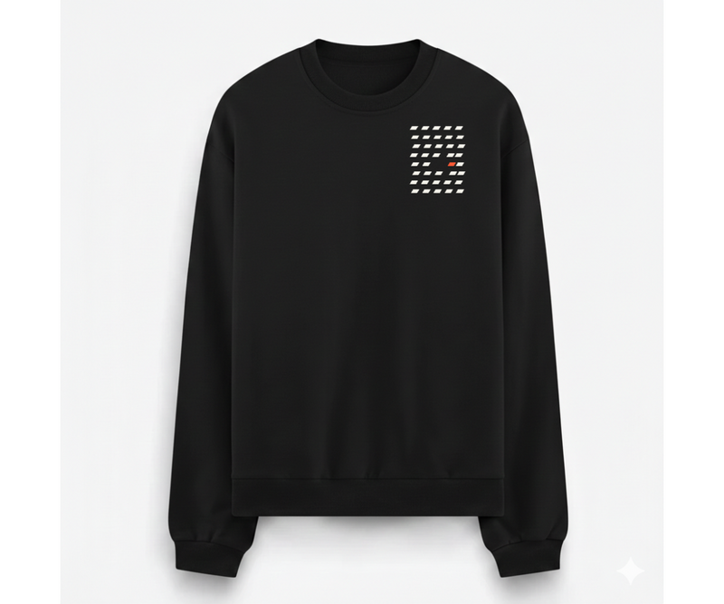 Aralık Premium Siyah Hoodie tasarım önizlemesi