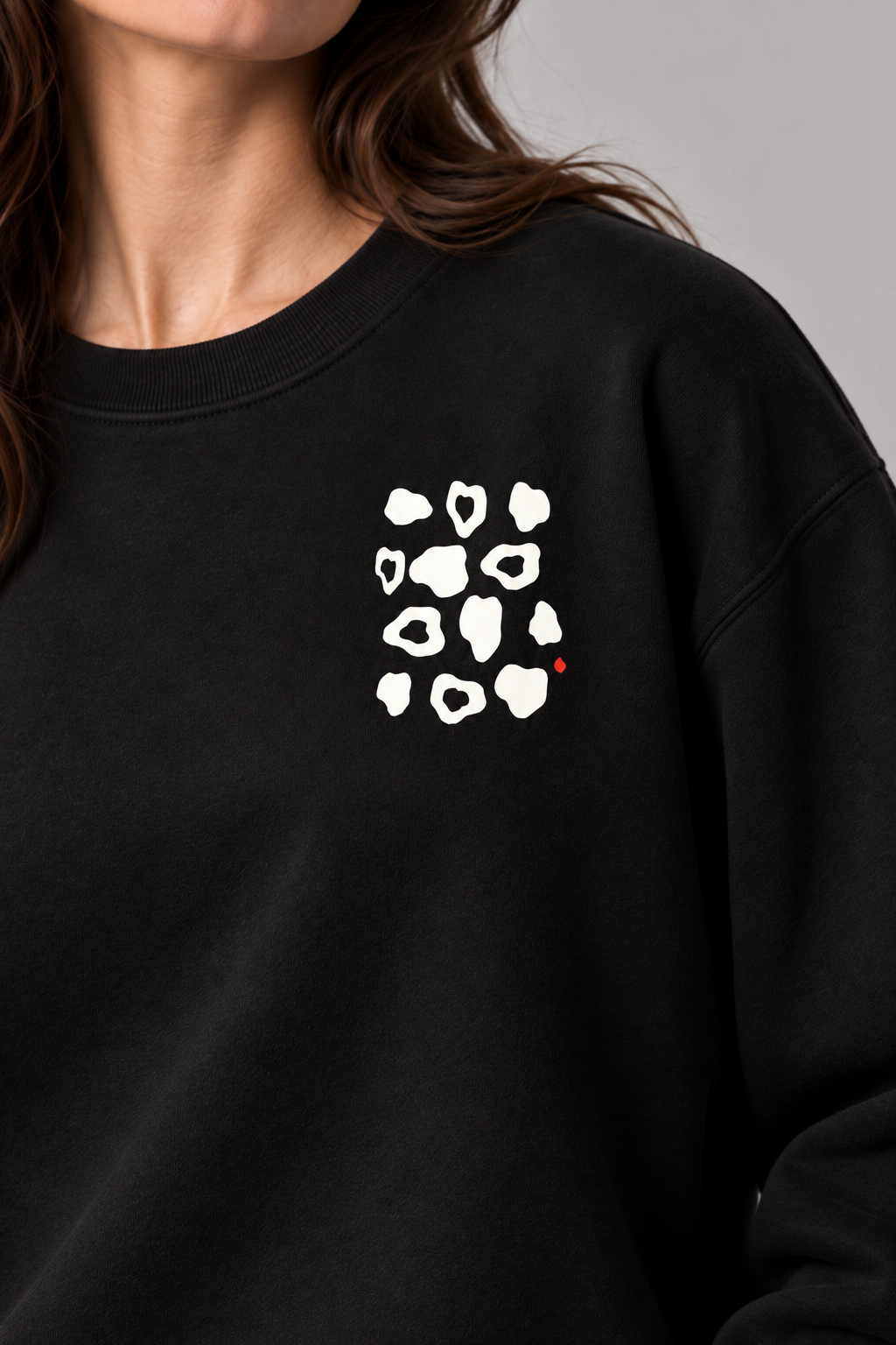 Çakıltaşı Premium Siyah Sweatshirt