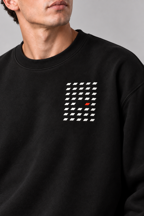 Aralık Premium Siyah Sweatshirt