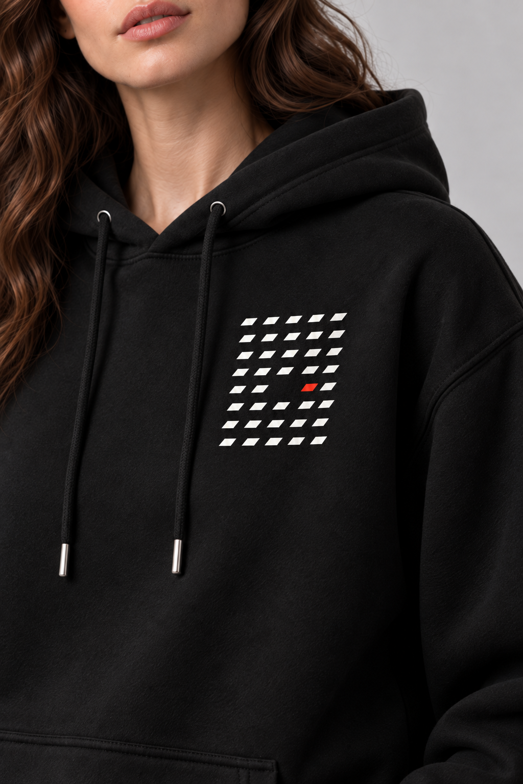 Aralık Premium Siyah Hoodie