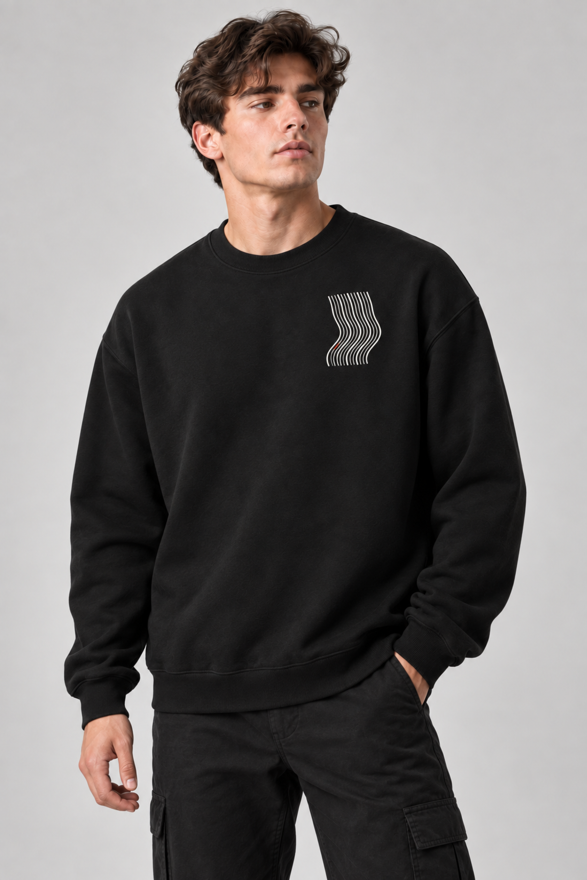 Kavis Premium Siyah Sweatshirt